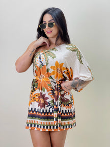 Vestido Feminino Lavínia Horizonte Dourado - Estilo Boho