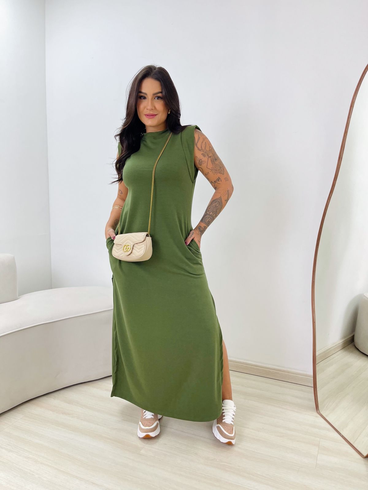 Vestido Laura em Moletinho Casual Comfort