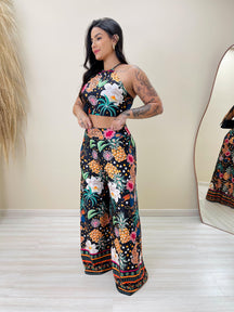 Conjunto De Verão Alessandra Pétalas e Sabor